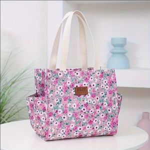 Floral Pink Tote Bag. New!